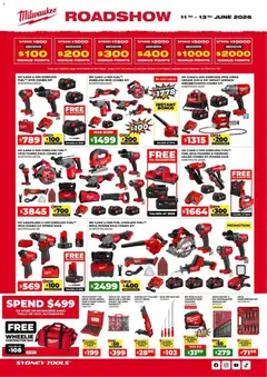 Preview of catalogue Sydney Tools catalogue from shop Sydney Tools valid 11/06/2026