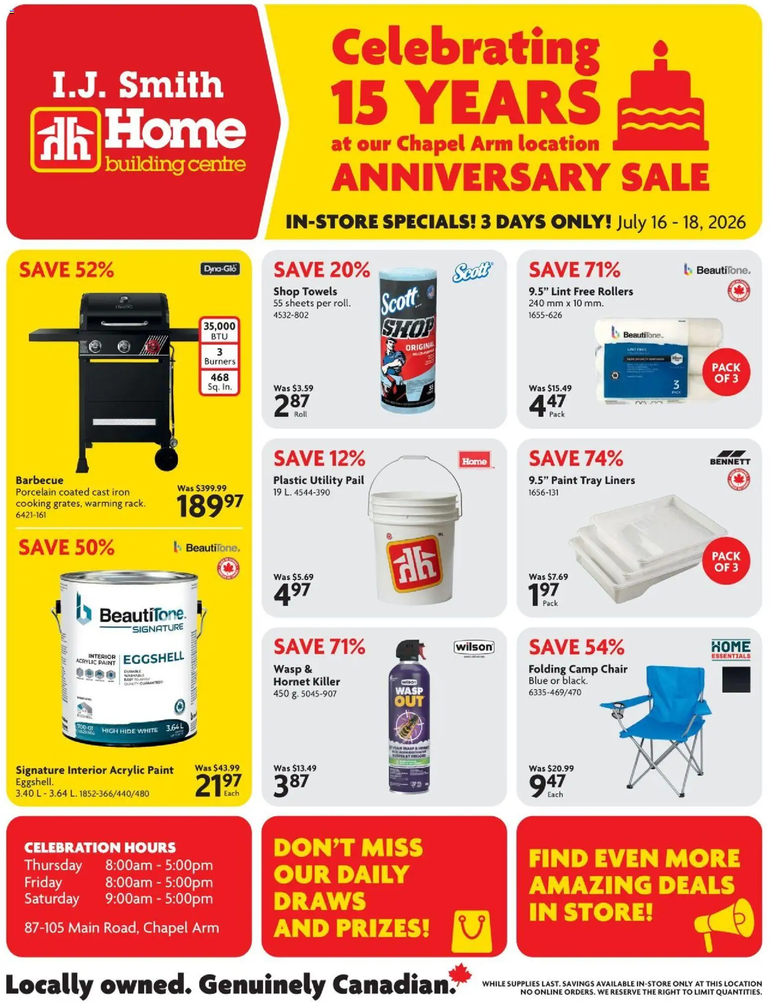 Preview of leaflet Home Hardware - Specials from shop Home Hardware is valid from Jul 16, 2026