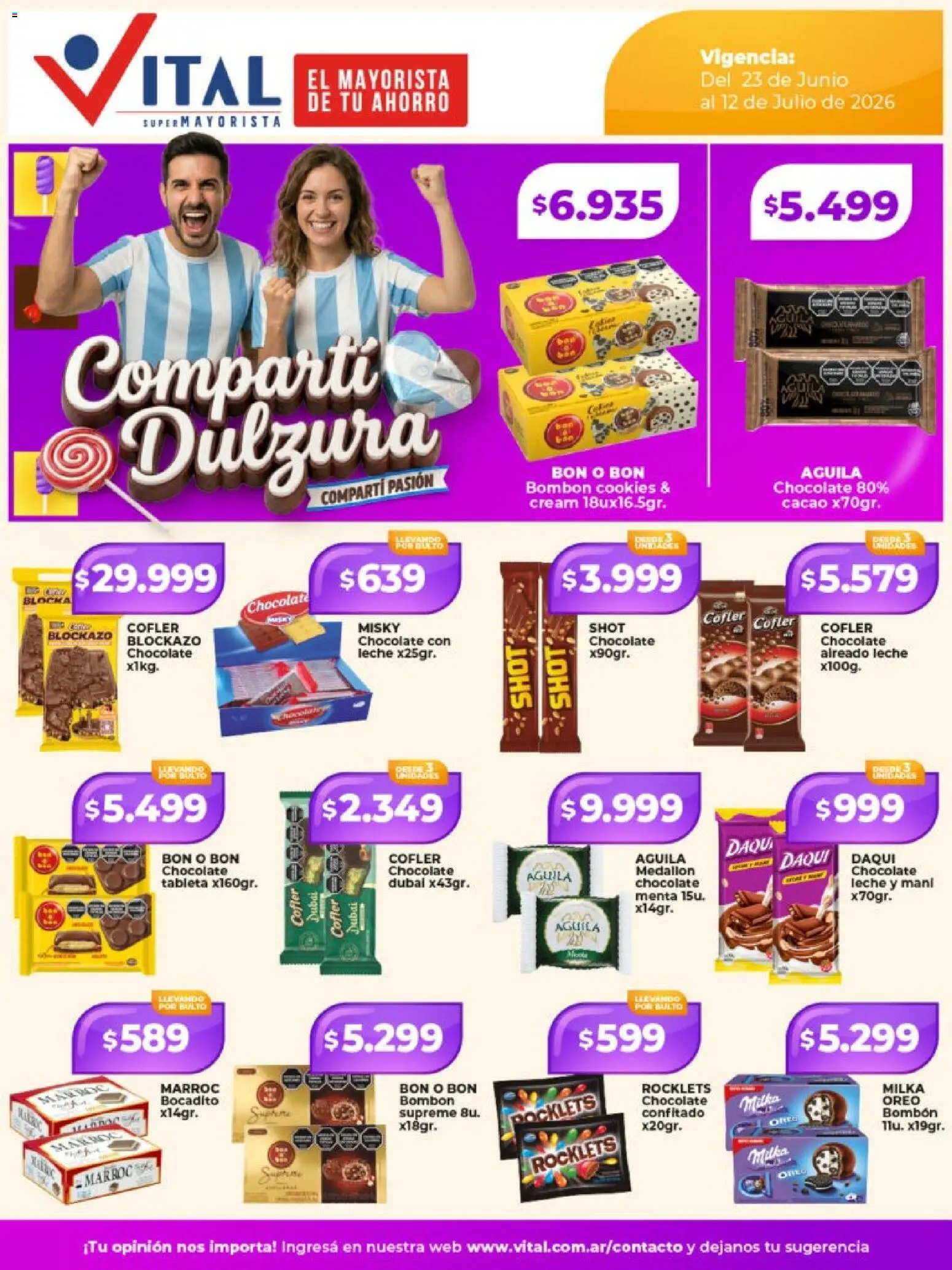 Vista previa del folleto de la tienda Vital válido desde el 23/06/2026 