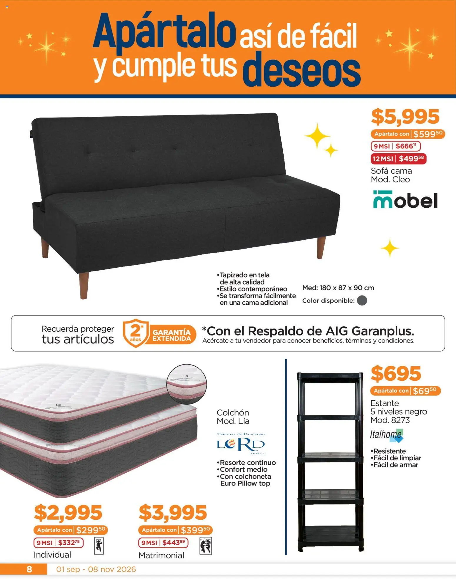 Vista previa las ofertas de la tienda Chedraui - Chedraui Llegan los porti ofertones del otoño desde el 01/09/2026 