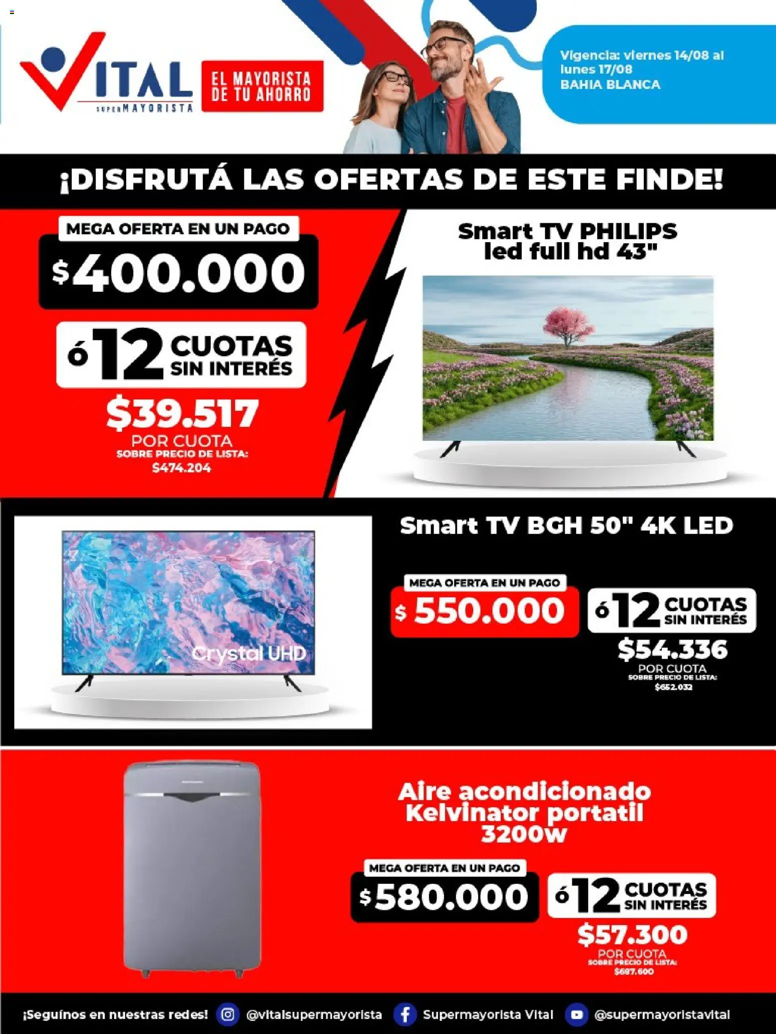 Vista previa del folleto de la tienda Vital válido desde el 14/08/2026 