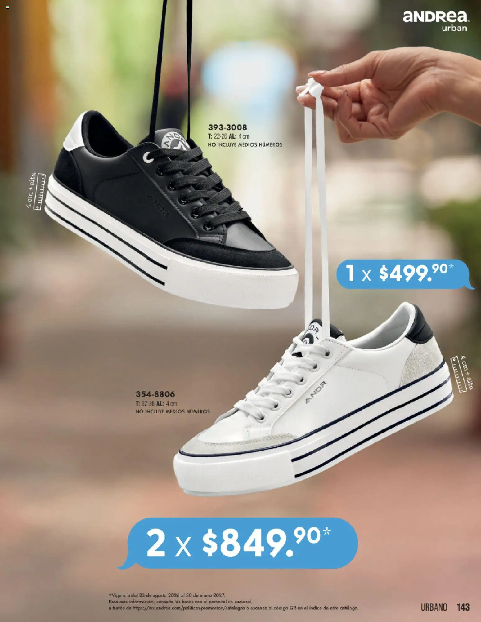 Vista previa las ofertas de la tienda Andrea - Andrea catálogo Otoño Invierno desde el 23/08/2026 