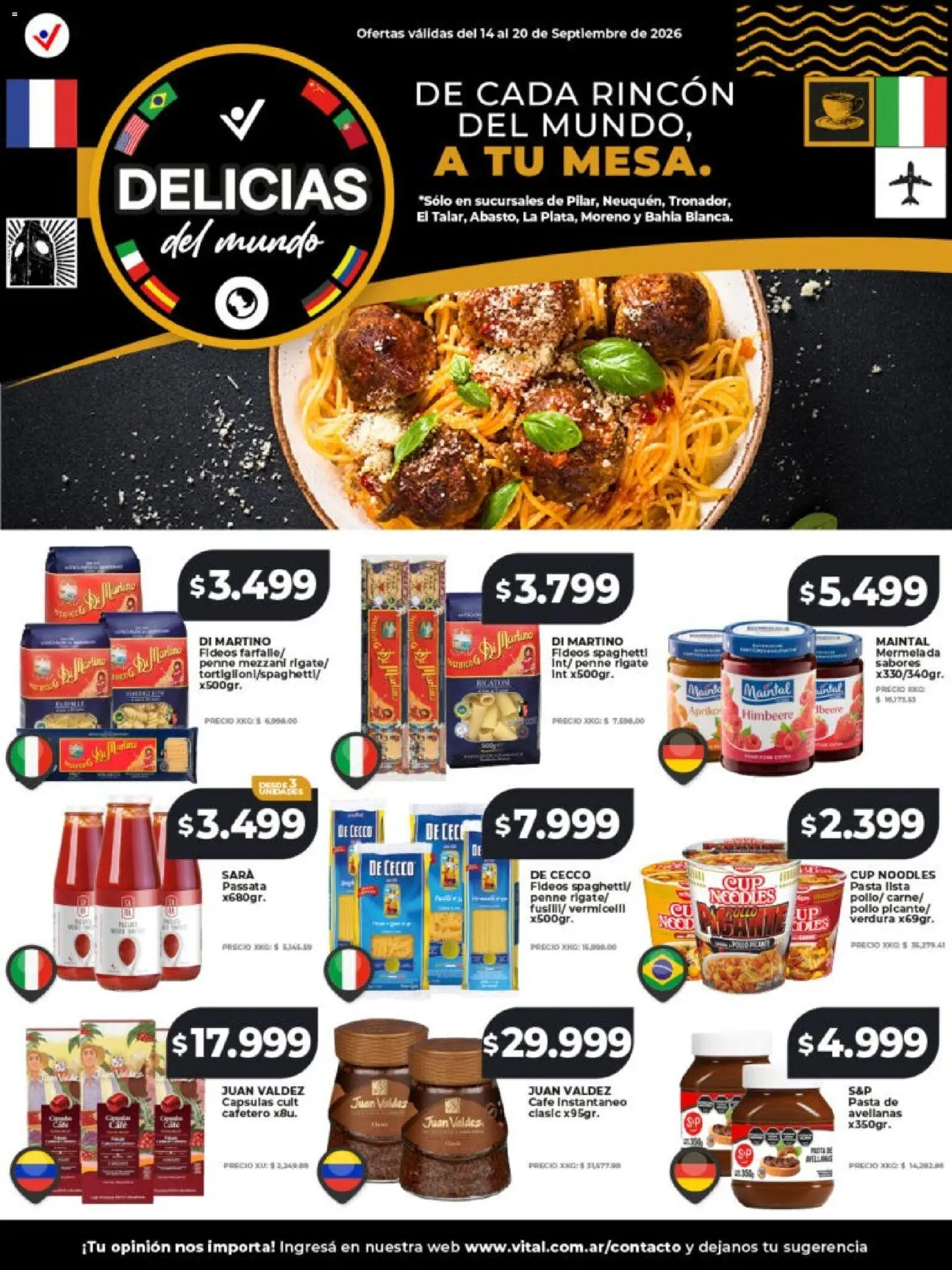 Vista previa del folleto de la tienda Vital válido desde el 14/09/2026 