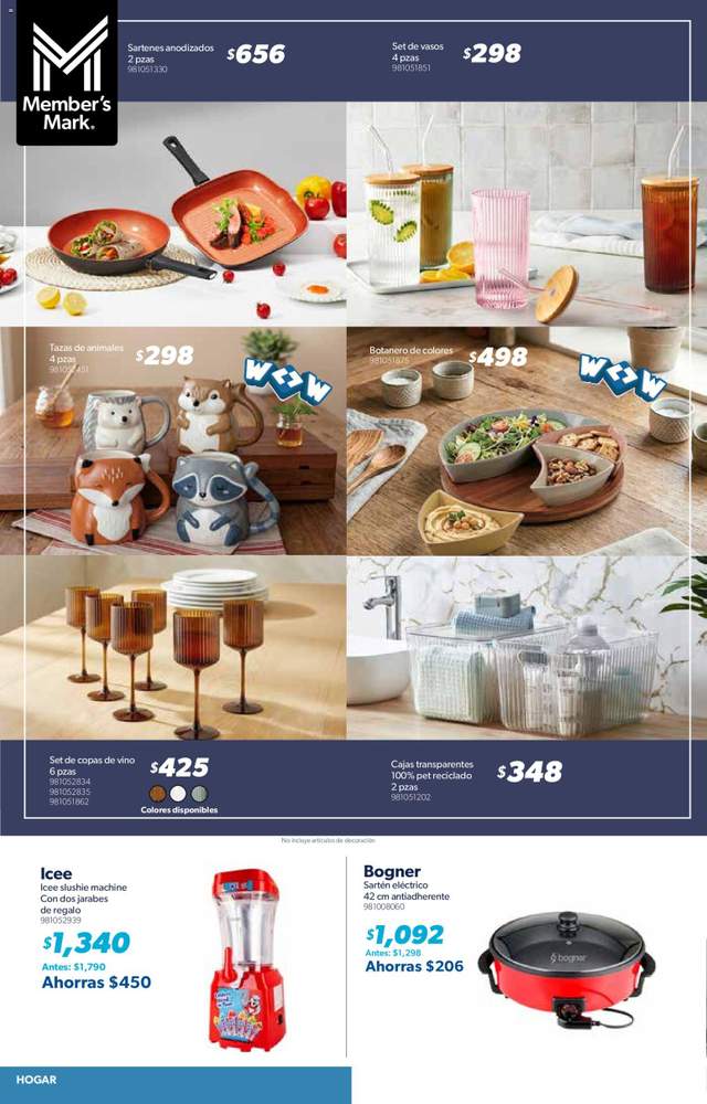 Nuevo catálogo de Sam's Club a partir del 04/09
