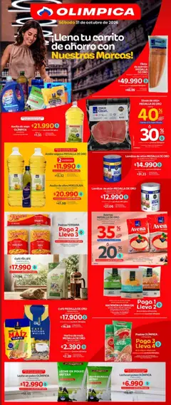  Vista previa del prospecto Olímpica catálogo Haz tu mercado completo con nuestras Marcas del almacen Olímpica válida del 31/10/2026 al 31/10/2026