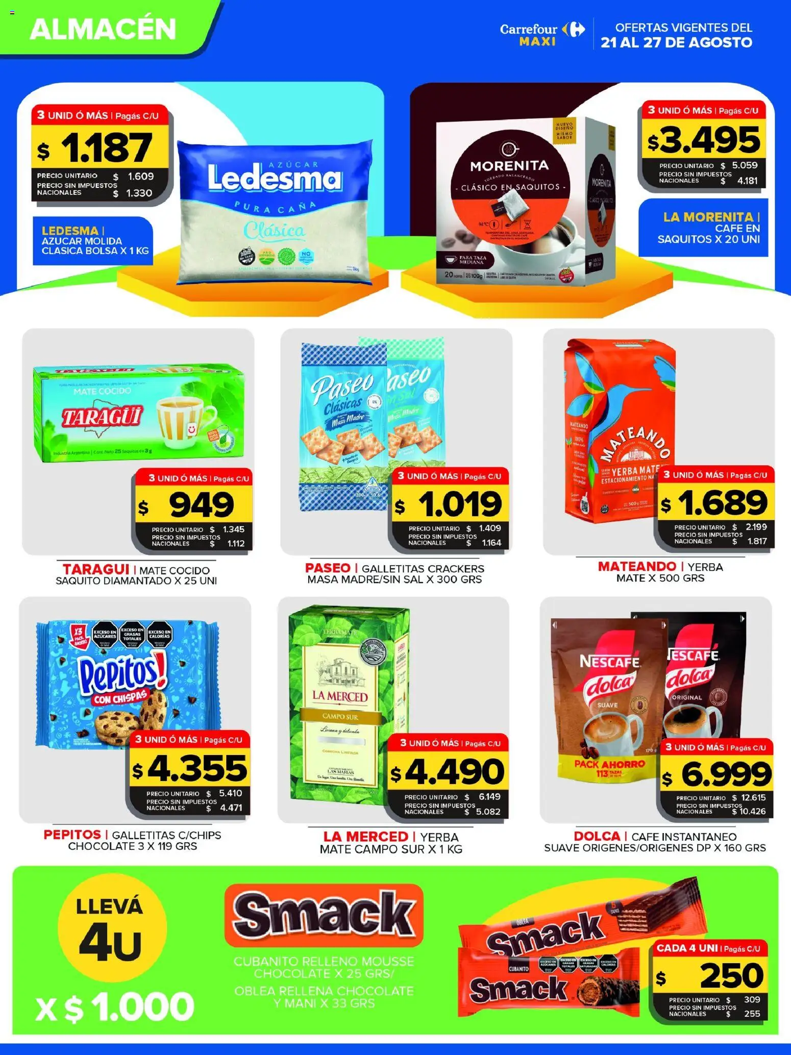 Vista previa del folleto de la tienda Carrefour Maxi válido desde el 21/08/2026 