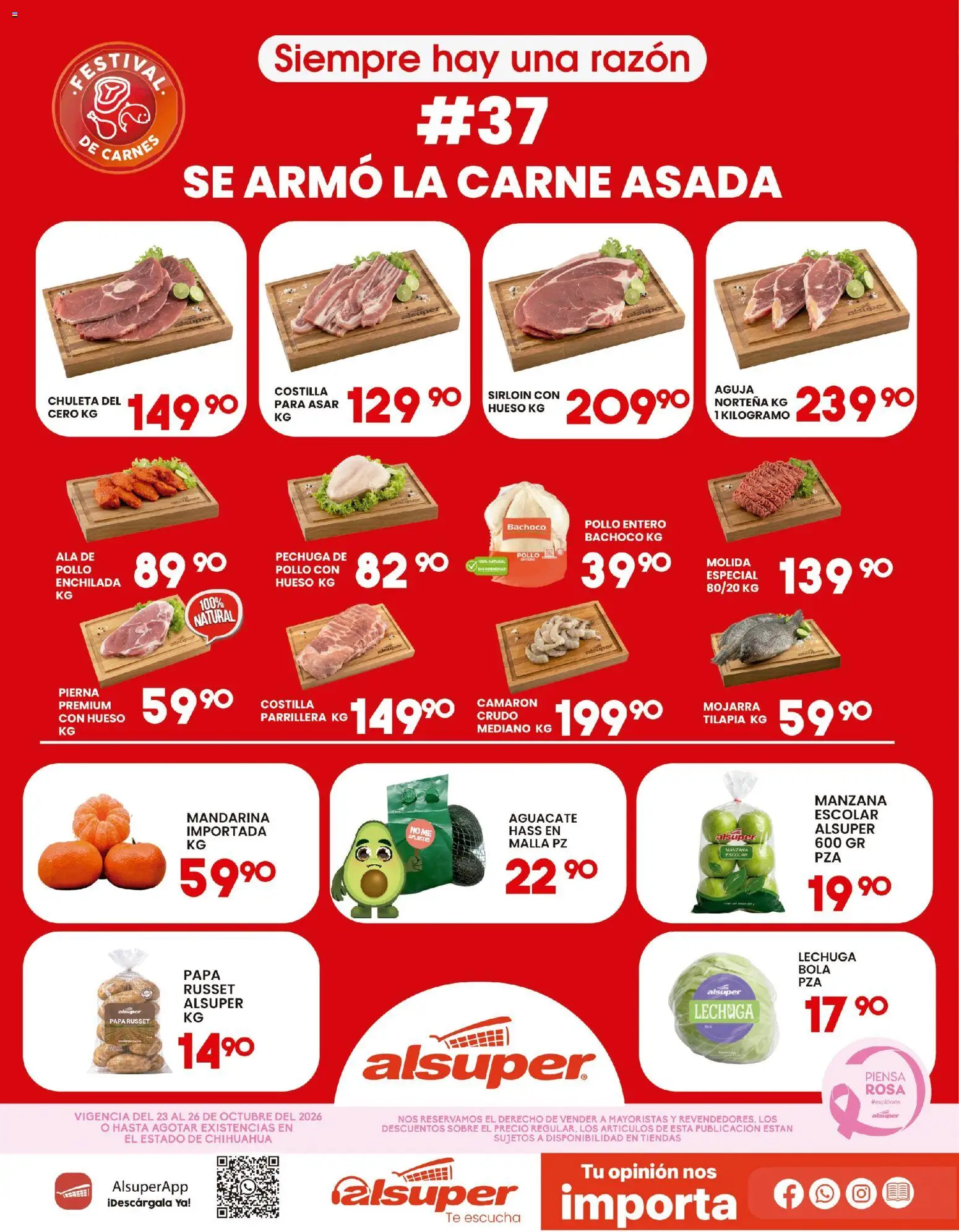 Vista previa las ofertas de la tienda Alsuper - Alsuper folleto desde el 23/10/2026 