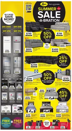 Preview of leaflet Leon's weekly flyer / circulaire from shop Leon's is valid from Jul 16, 2026