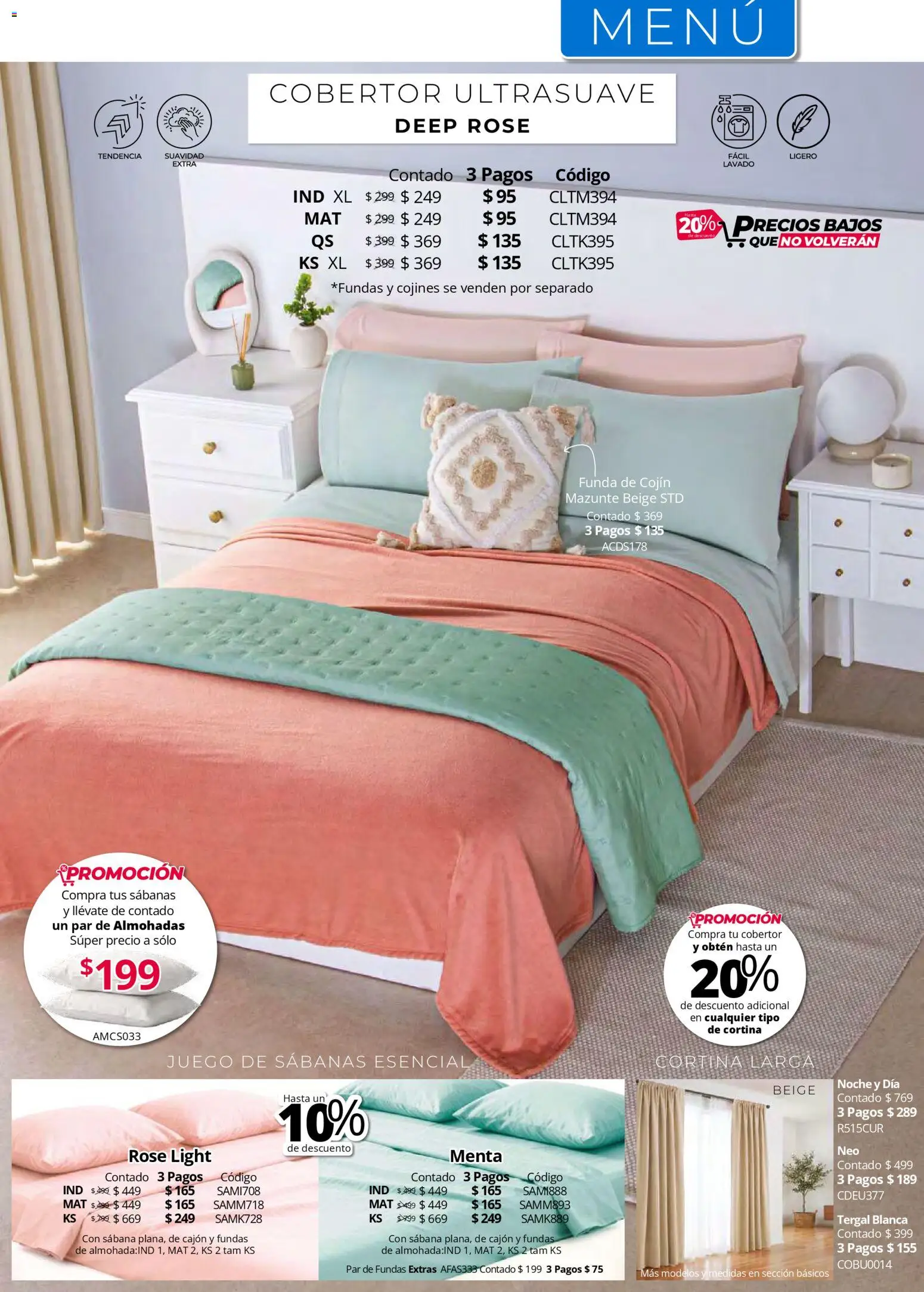 Vista previa las ofertas de la tienda Colchas Concord - Colchas Concord catálogo desde el 01/05/2026 