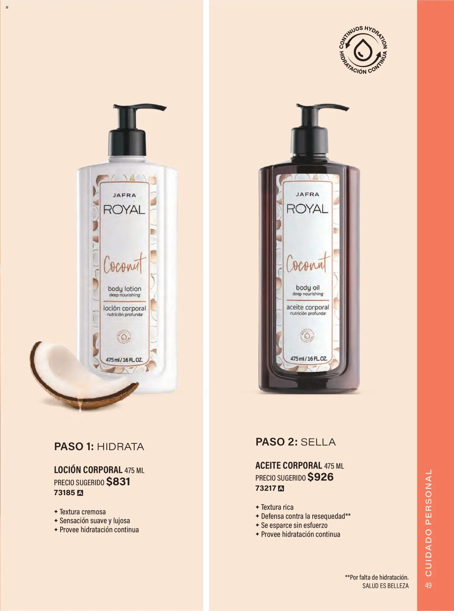Vista previa las ofertas de la tienda JAFRA - Catálogo Organizador de Ventas desde el 01/02/2026 - Aceite, Body, Loción, Aceite corporal, Loción corporal