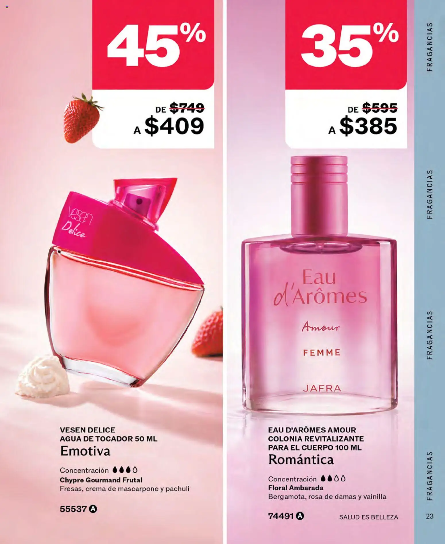 Vista previa las ofertas de la tienda JAFRA - JAFRA catálogo desde el 01/10/2026 - Agua, Perfume, Crema, Vainilla, Mascarpone, Agua de tocador