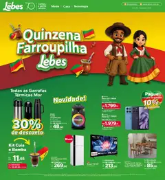 Pré-Visualização do folheto "Lebes - Ofertas atuais" da loja Lebes válido a partir de 16/09/2026