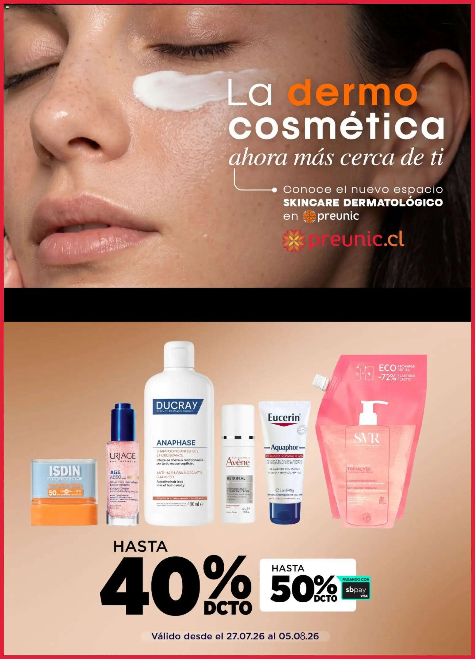 Folleto de la tienda Preunic válido desde el 27.07.2026 - Shampoo, Serum