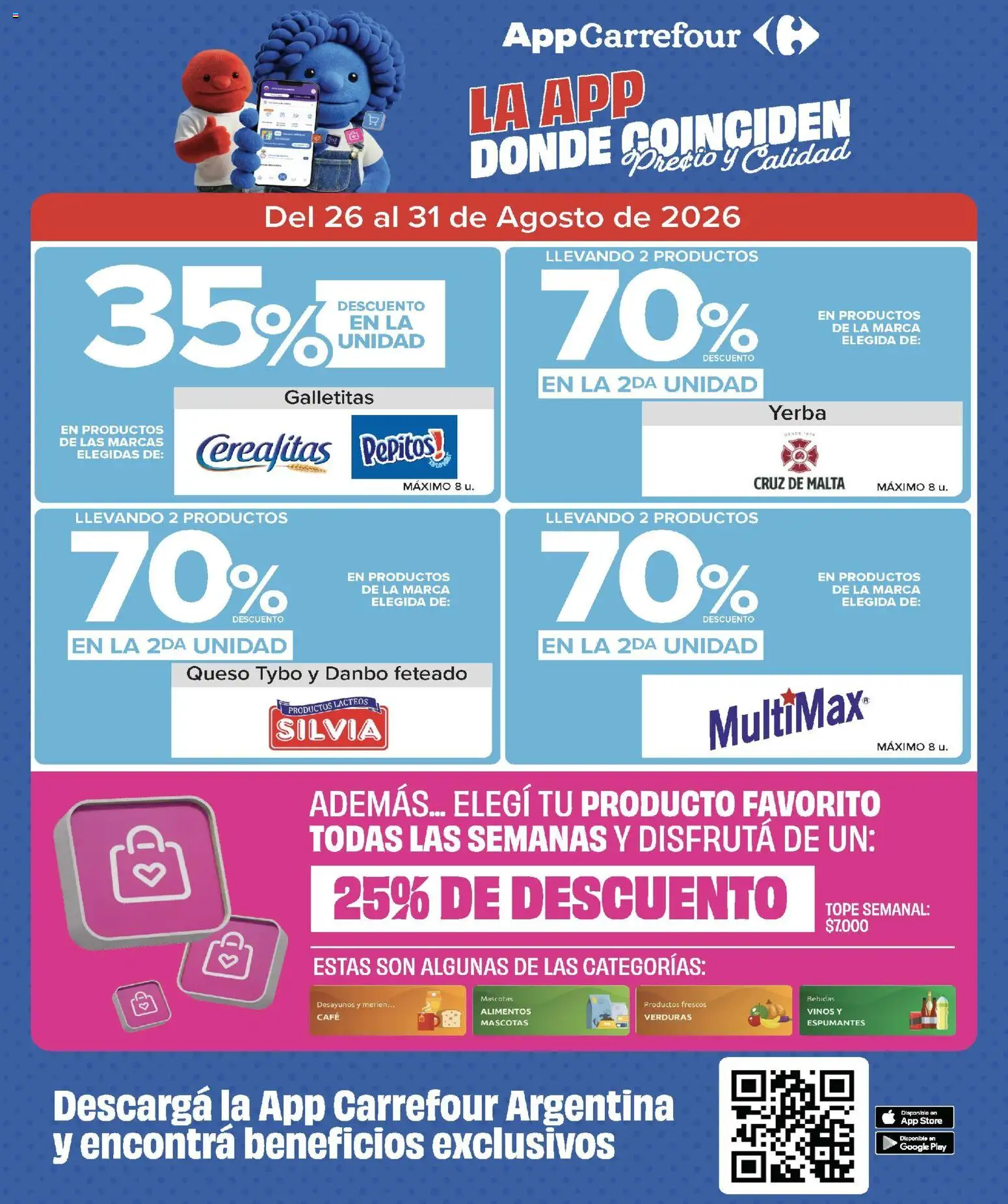 Vista previa del folleto de la tienda Carrefour válido desde el 26/08/2026 