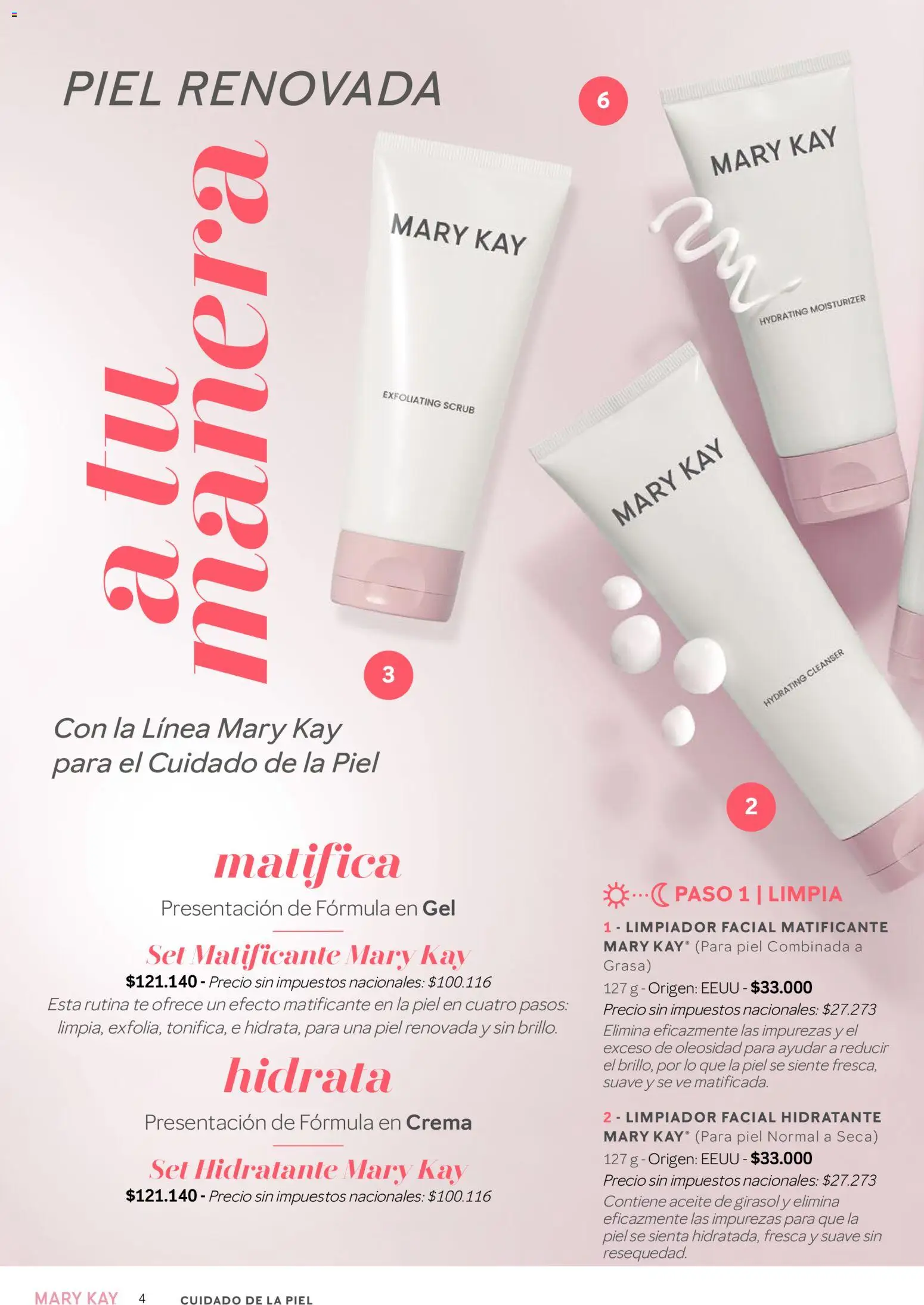 Vista previa del folleto de la tienda Mary Kay válido desde el 01/08/2026 