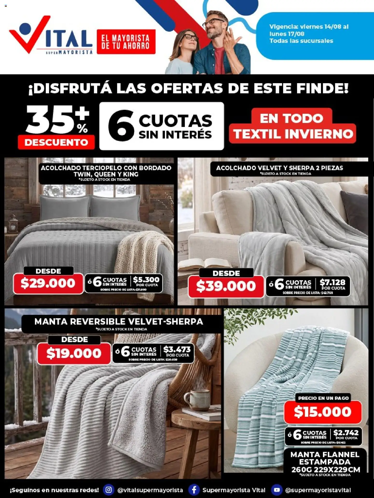 Vista previa del folleto de la tienda Vital válido desde el 14/08/2026 