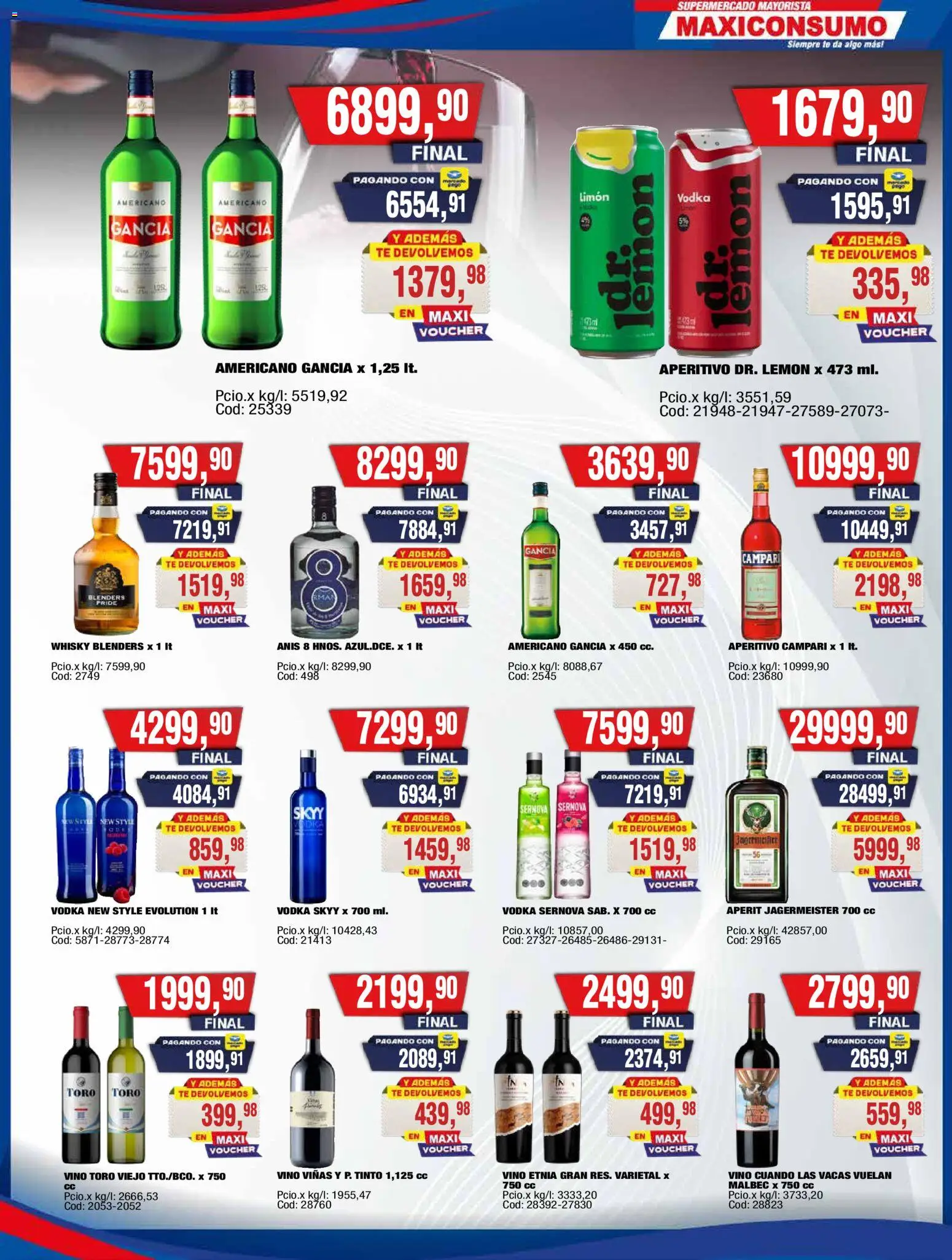 Vista previa del folleto de la tienda Maxiconsumo válido desde el 19/10/2026 