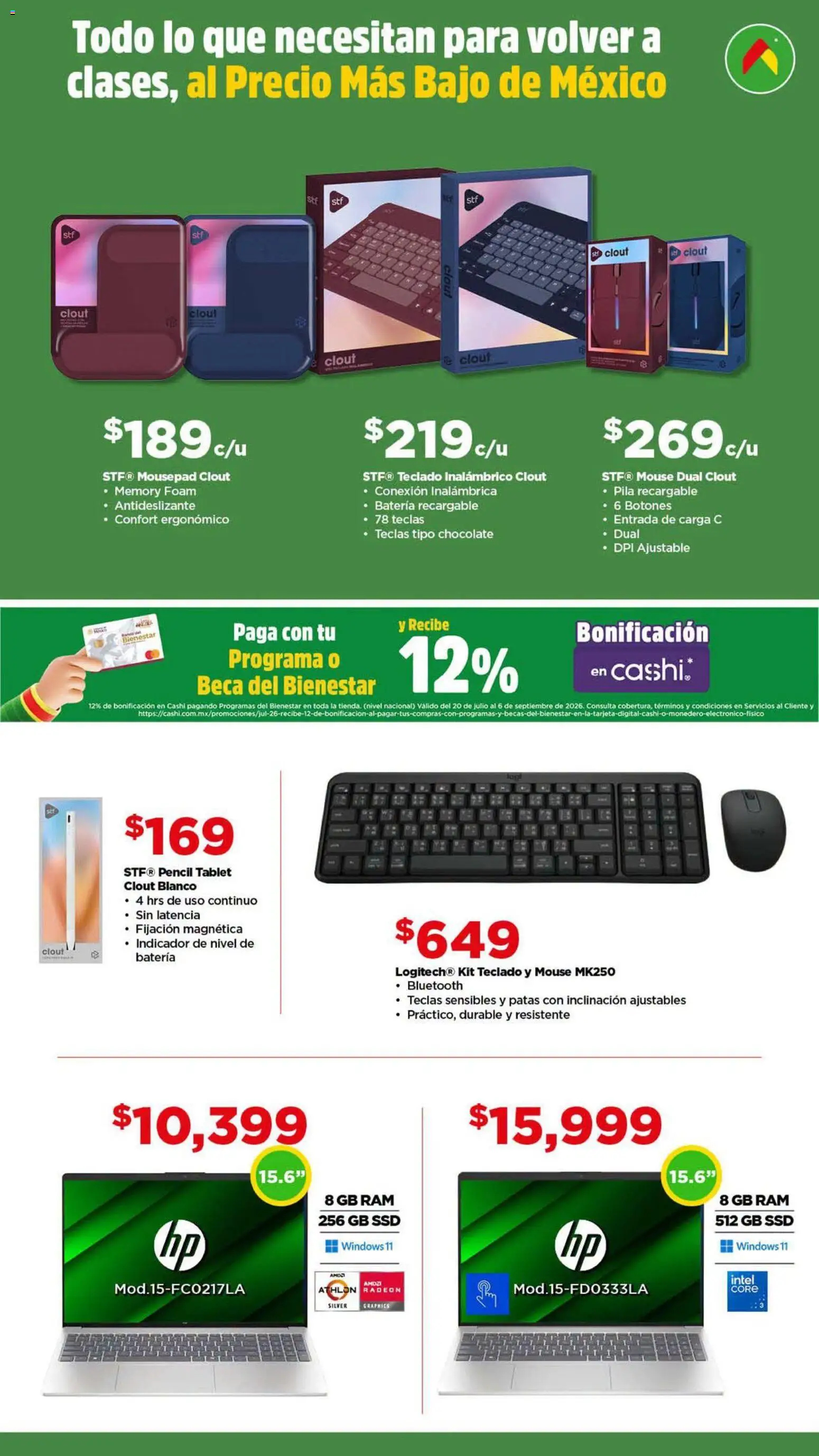 Vista previa las ofertas de la tienda Bodega Aurrerá - Bodega Aurrerá folleto Back to School desde el 10/07/2026 