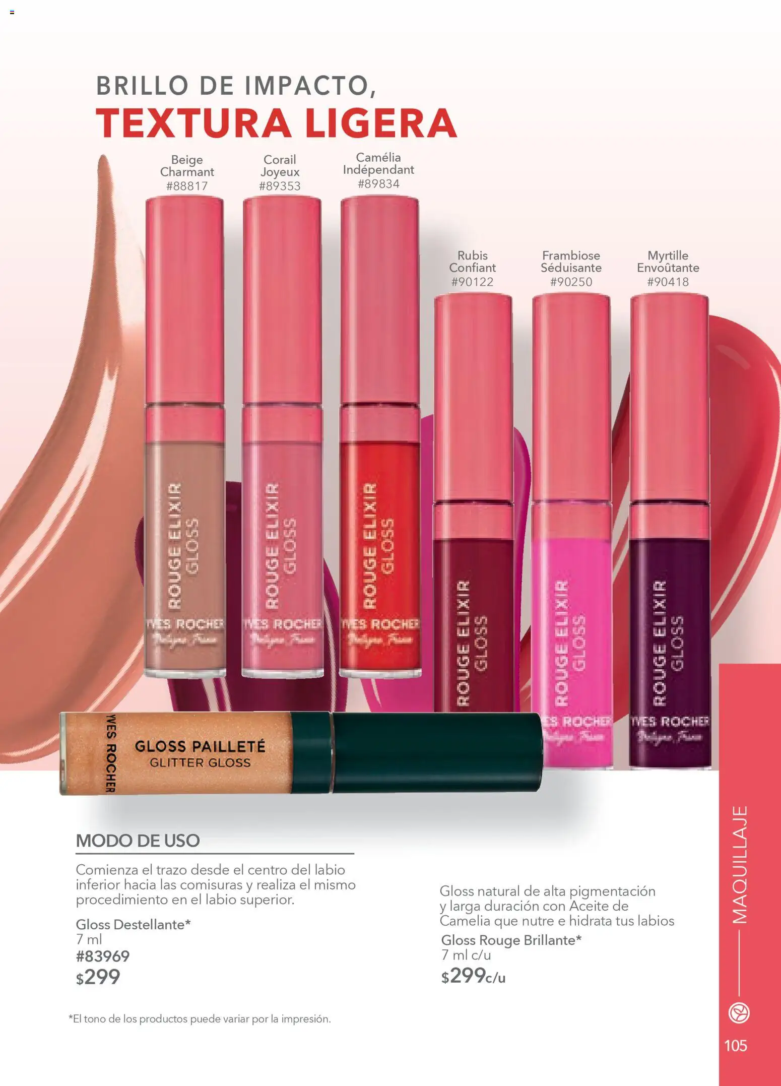 Vista previa las ofertas de la tienda Yves Rocher - Campaña 4 2026 desde el 03/03/2026 - Maquillaje, Aceite, Glitter, Brillo