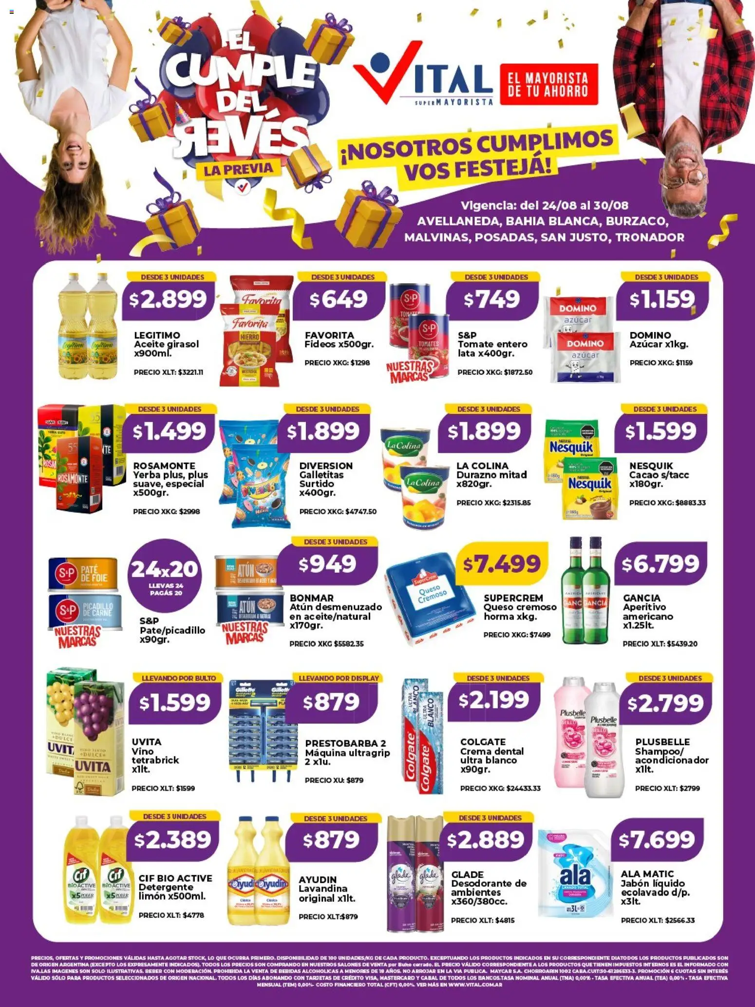 Vista previa del folleto de la tienda Vital válido desde el 24/08/2026 