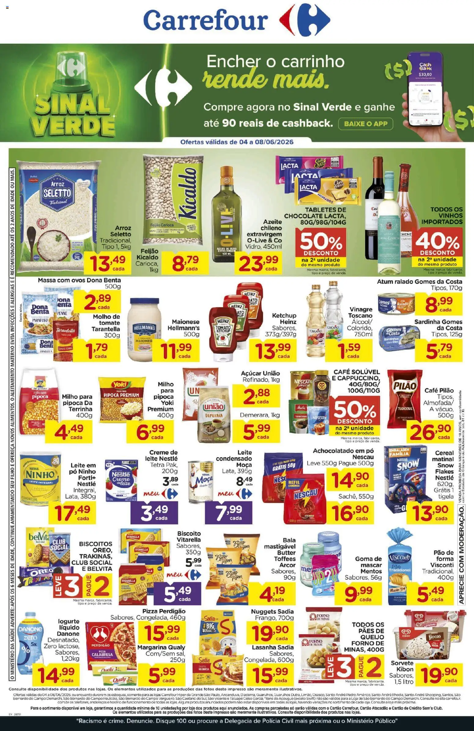 Pré-Visualização do folheto "Carrefour - Ofertas da semana" da loja Carrefour válido a partir de 04/06/2026