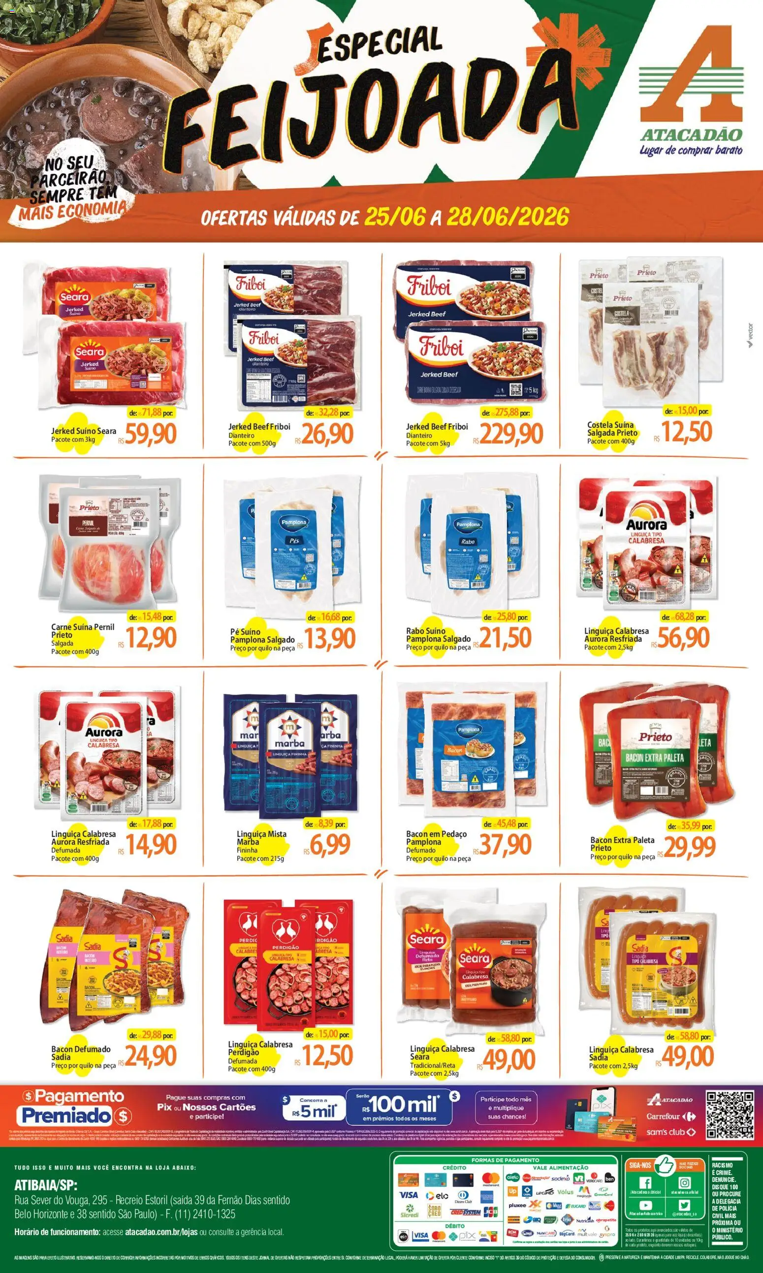 Pré-Visualização do folheto "Atacadão ofertas - SP" da loja Atacadão válido a partir de 25/06/2026