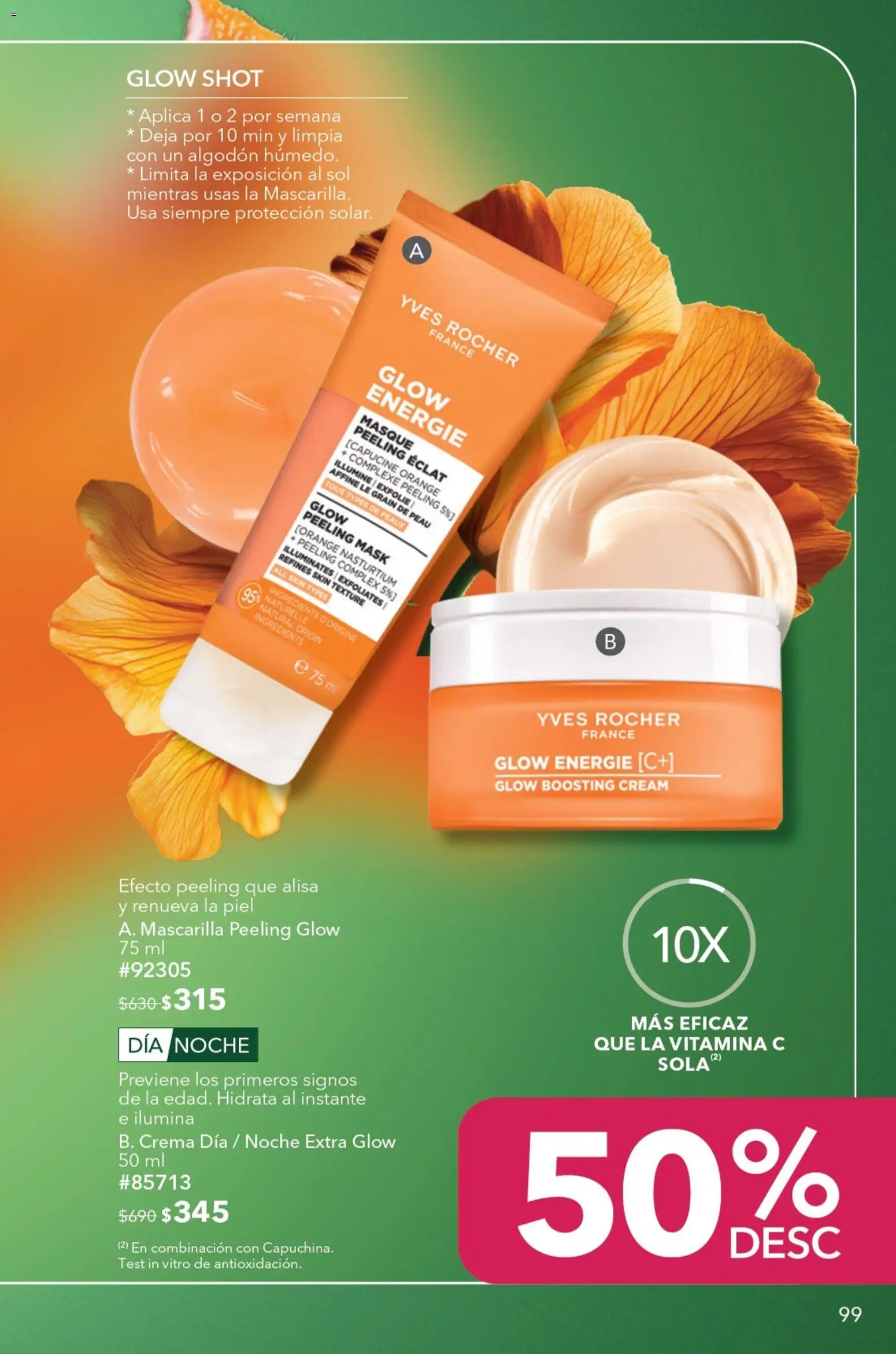 Vista previa las ofertas de la tienda Yves Rocher - Yves Rocher campaña 9 2026 desde el 23/06/2026 - Crema, Algodón, Shot, Mascarilla, Peeling