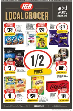 Preview of catalogue IGA Local Grocer South Brisbane from shop IGA valid 26/08/2026