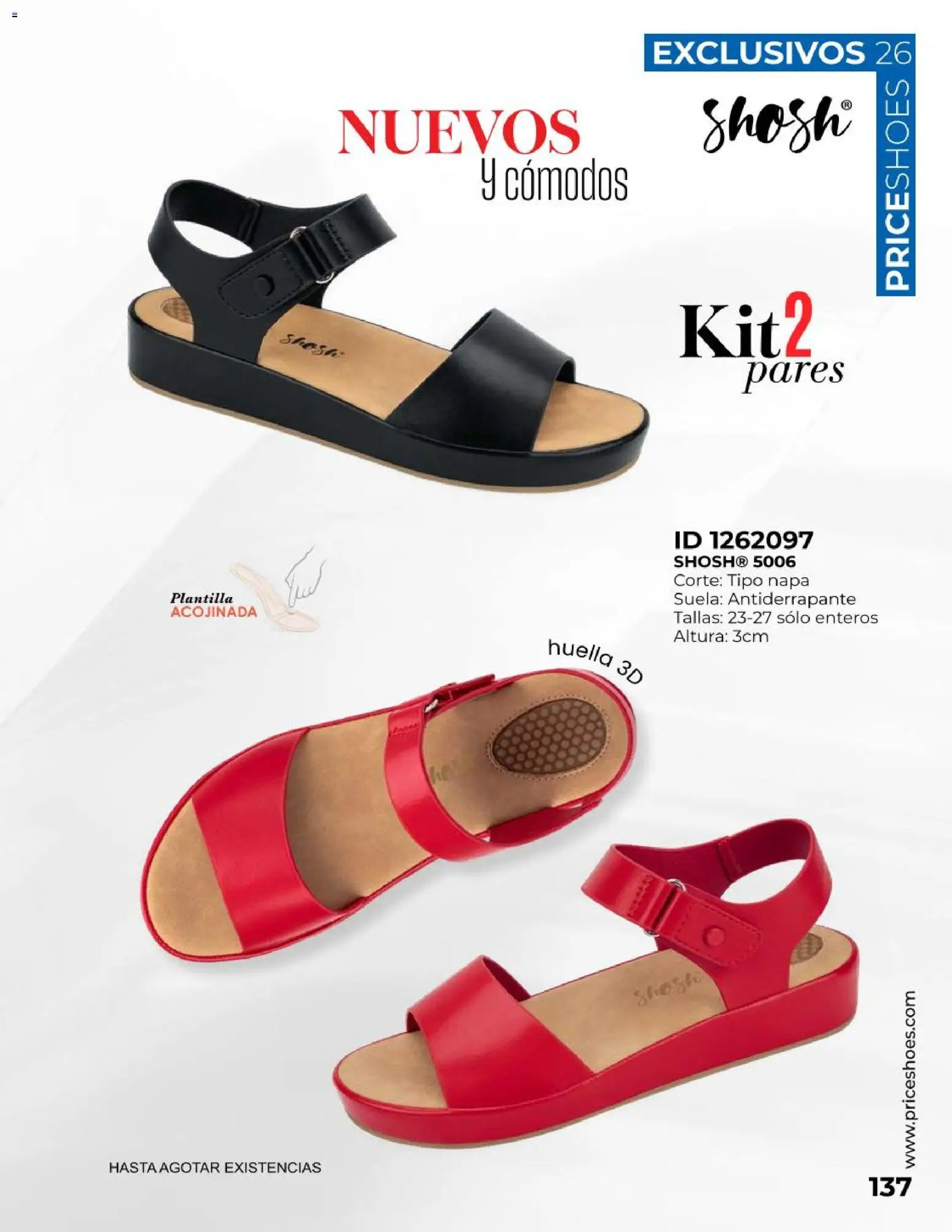 Vista previa las ofertas de la tienda Price Shoes - Price Shoes catálogo Exclusivos desde el 01/10/2026 