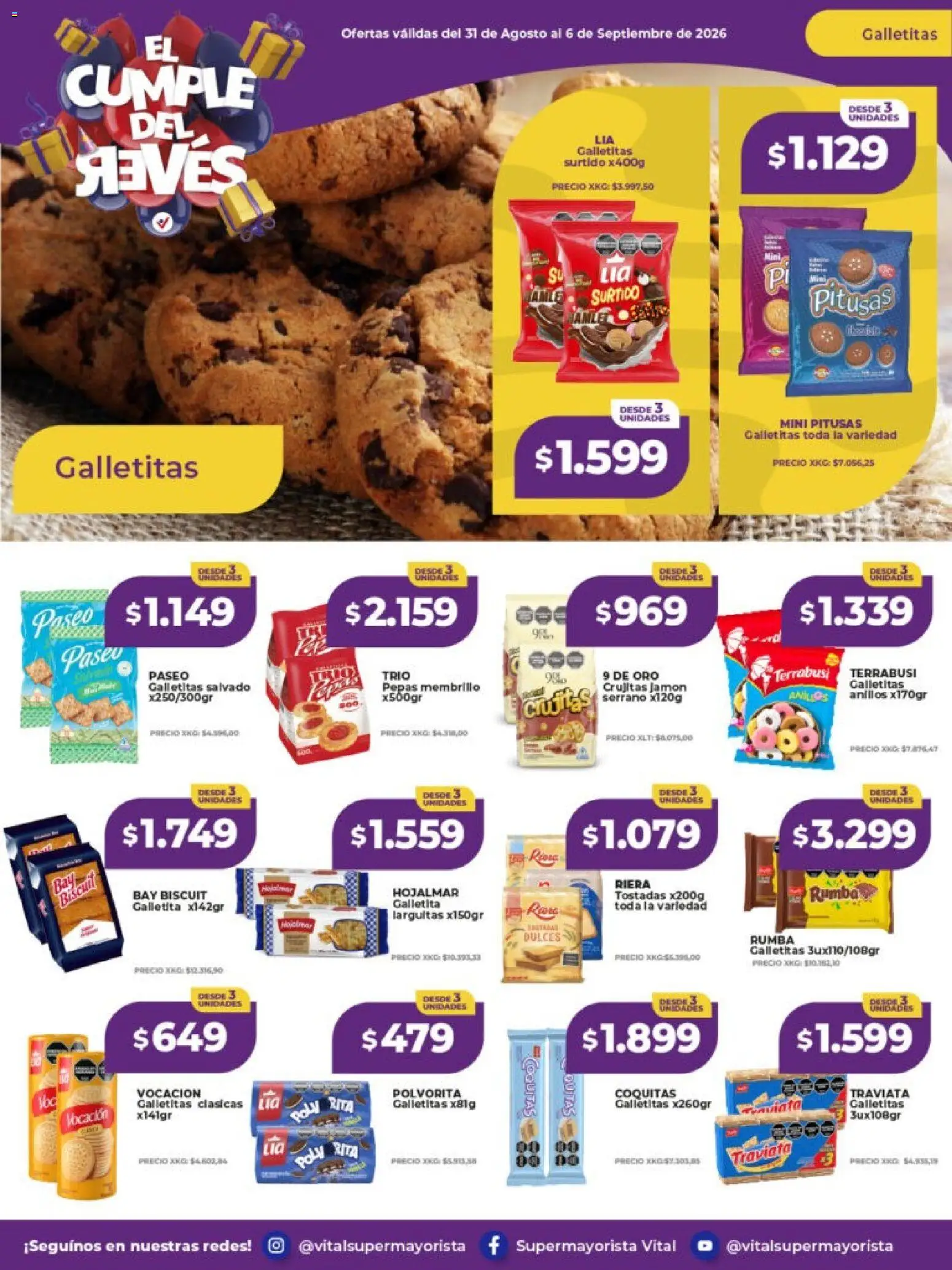 Vista previa del folleto de la tienda Vital válido desde el 31/08/2026 