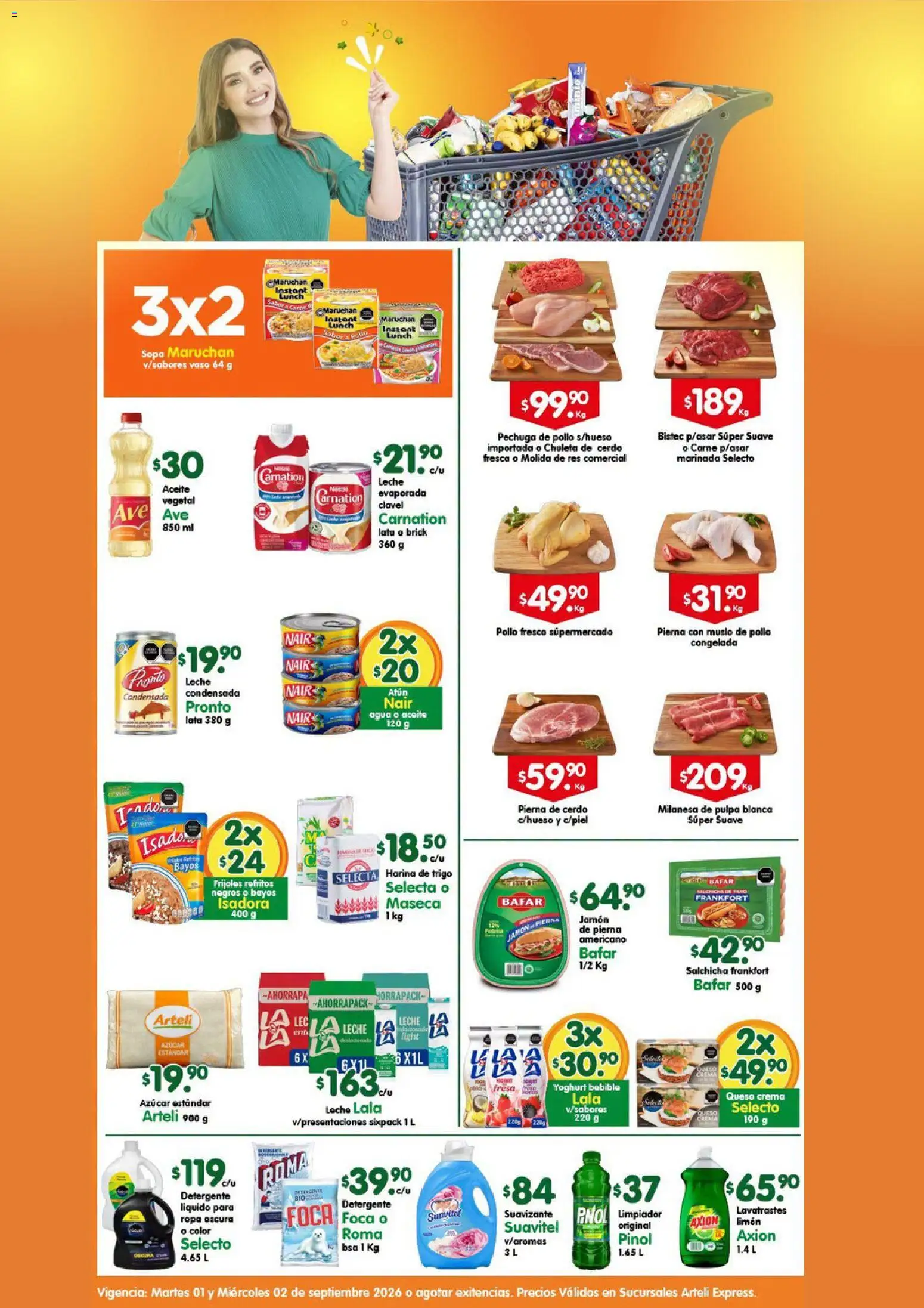 Vista previa las ofertas de la tienda Arteli - Arteli folleto Express desde el 01/09/2026 