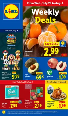 Ad Preview of Lidl Lidl Weekly Ad from 07/29/2026