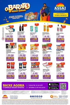 Pré-Visualização do folheto "Assaí Atacadista ofertas - MG" da loja Assaí Atacadista válido a partir de 07/08/2026