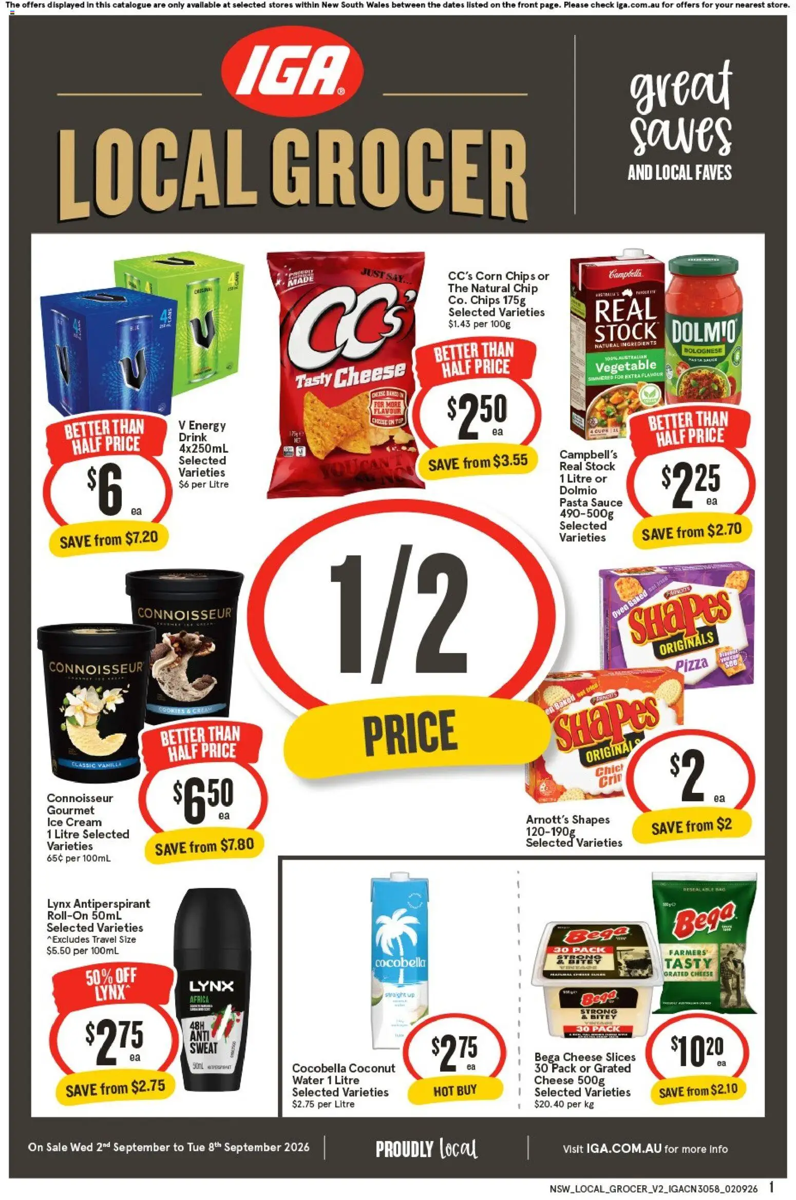 Preview of catalogue IGA catalogue Kambah from shop IGA valid 02/09/2026