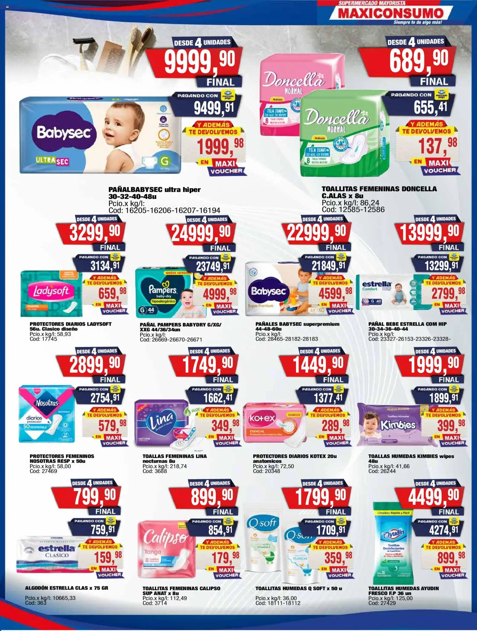 Vista previa del folleto de la tienda Maxiconsumo válido desde el 12/10/2026 