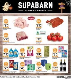Preview of catalogue Supabarn catalogue from shop Supabarn valid 28/10/2026