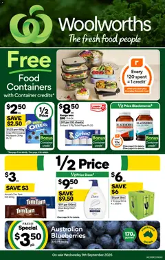 Preview of catalogue Woolworths catalogue from shop Woolworths valid 09/09/2026