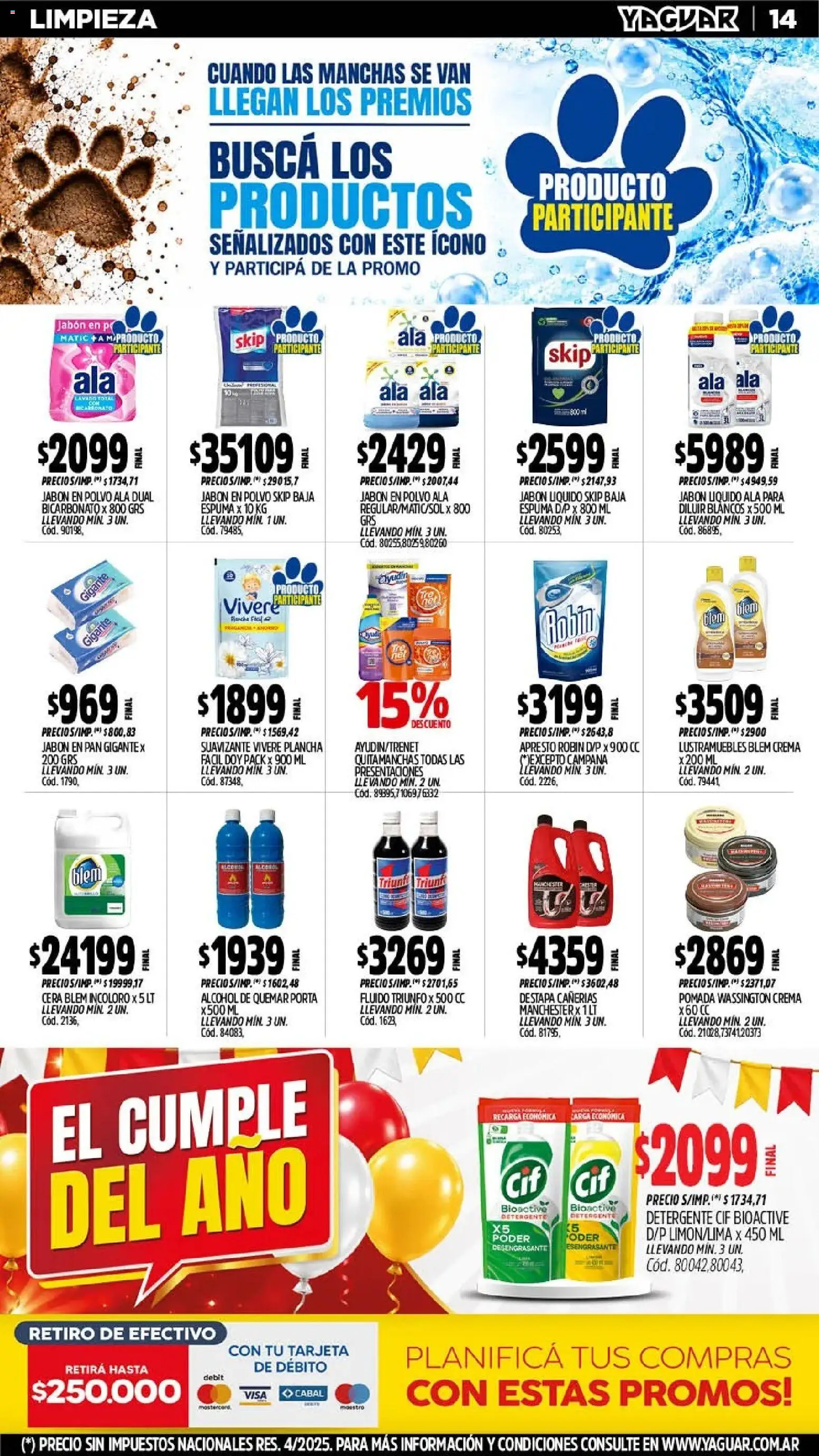 Vista previa del folleto de la tienda Yaguar válido desde el 19/10/2026 