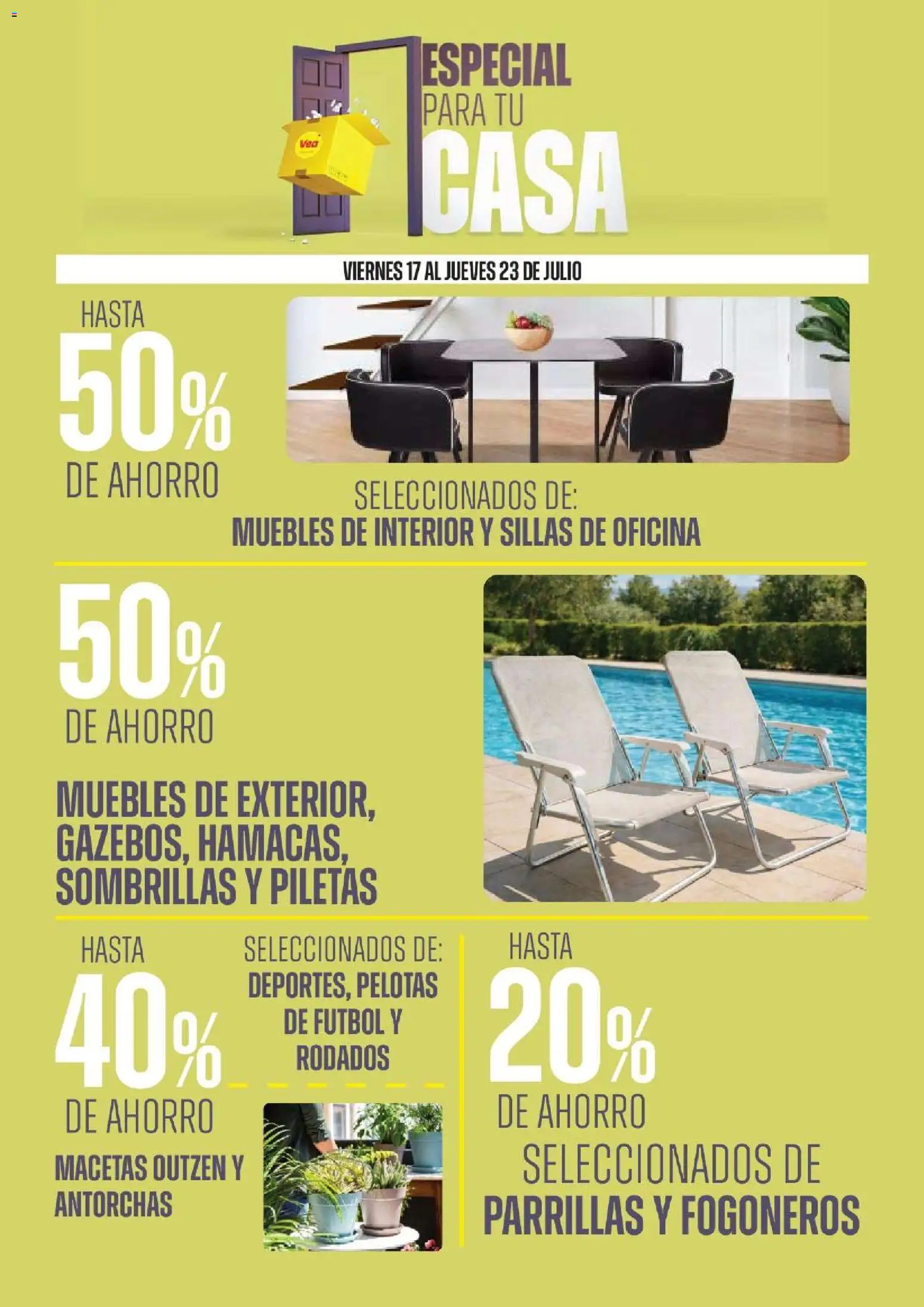 Vista previa del folleto de la tienda Vea válido desde el 17/07/2026 