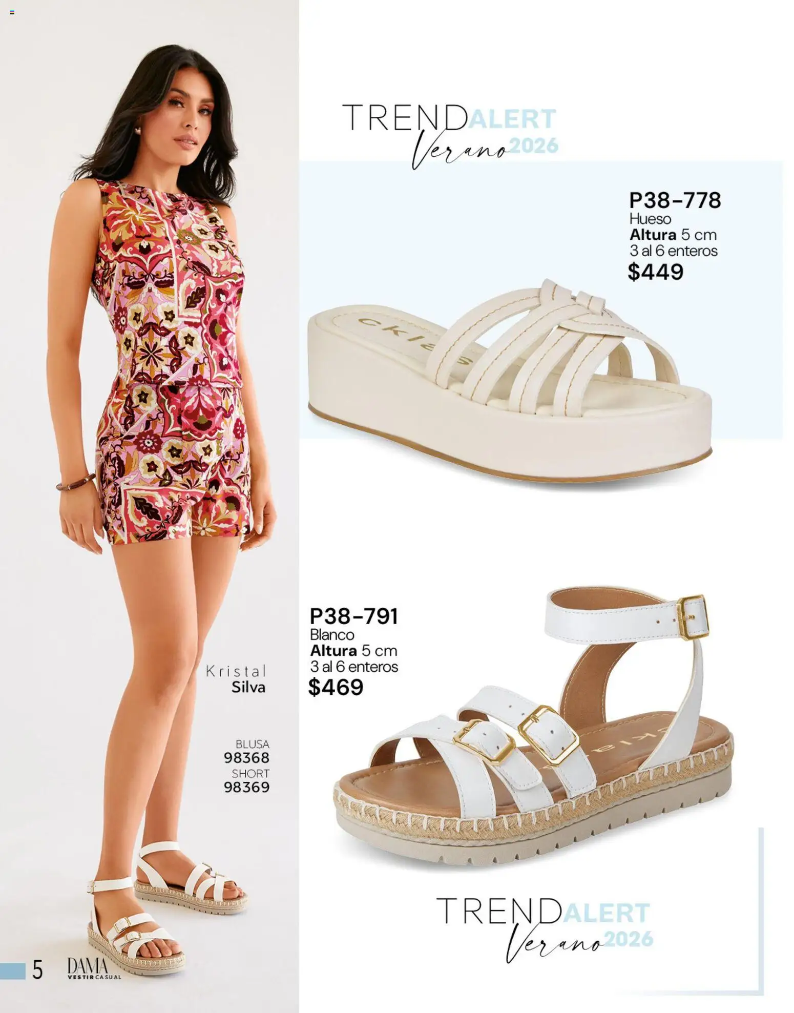 Vista previa las ofertas de la tienda Cklass - Cklass catálogo Novedades de verano calzado desde el 01/05/2026 - Short, Blusa