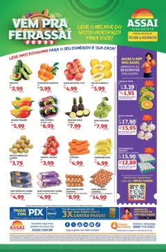Pré-Visualização do folheto "Assaí Atacadista ofertas - PR" da loja Assaí Atacadista válido a partir de 01/08/2026