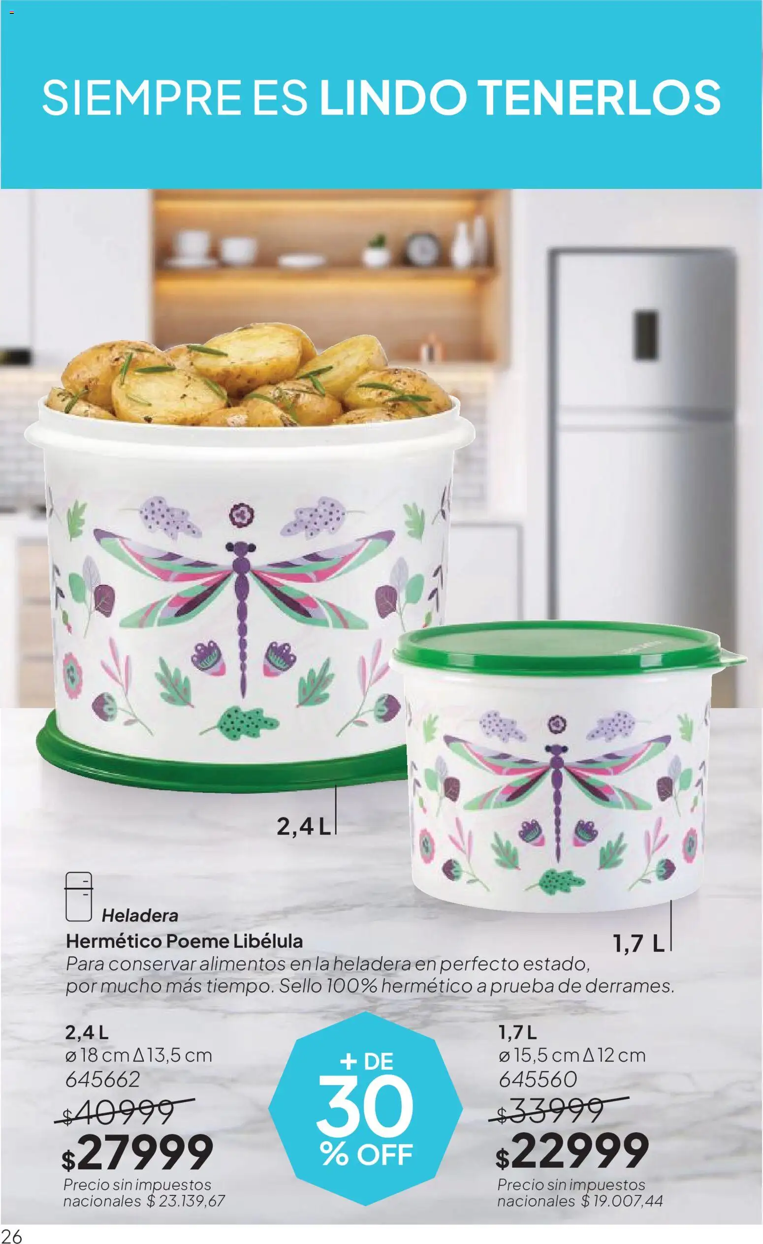 Vista previa del folleto de la tienda Tupperware válido desde el 30/10/2026 