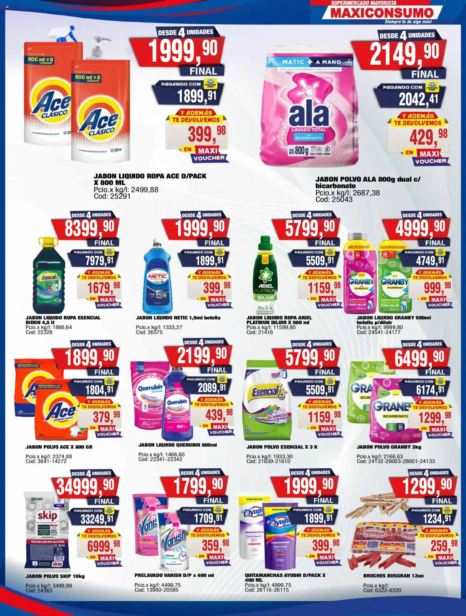 Vista previa del folleto de la tienda Maxiconsumo válido desde el 21/09/2026 