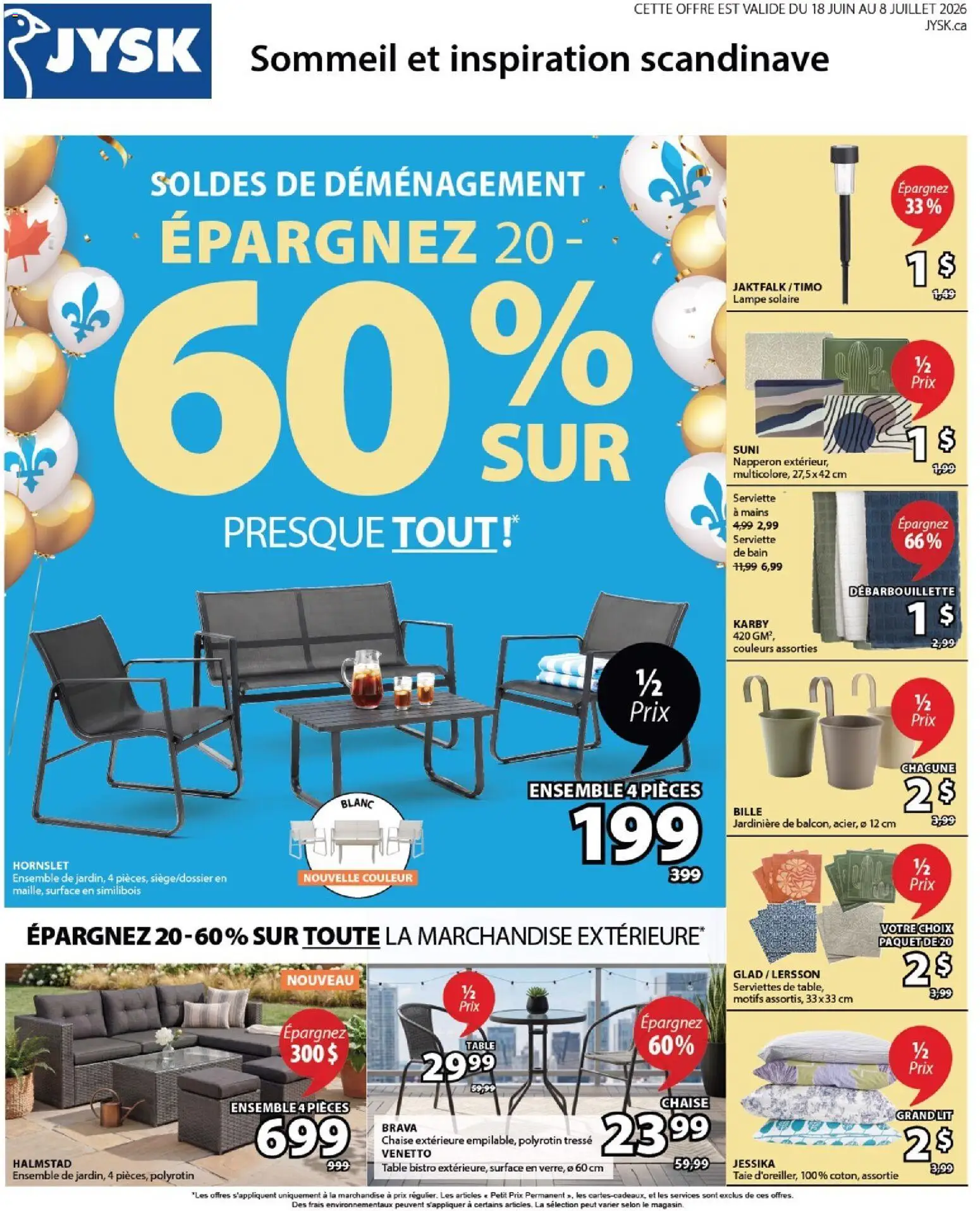 Preview of leaflet JYSK circulaire from shop JYSK is valid from Jun 18, 2026