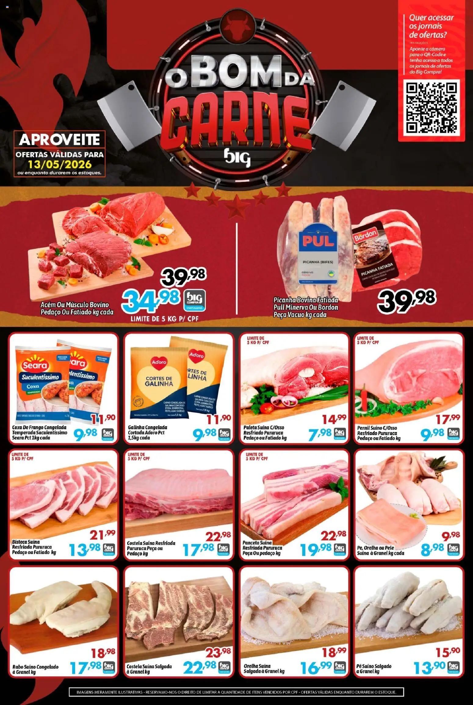 Pré-Visualização do folheto "Big Compra - Ofertas da semana" da loja Big Compra válido a partir de 13/05/2026