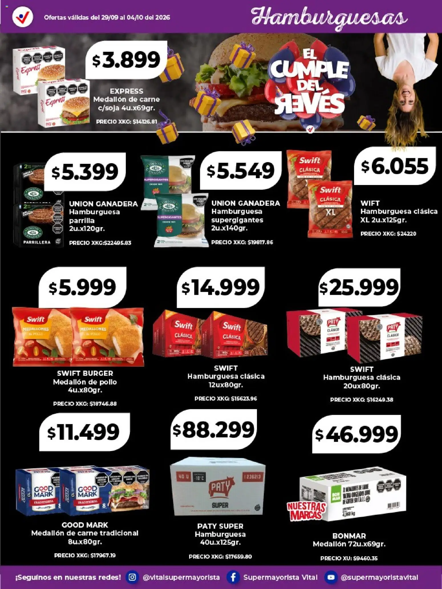 Vista previa del folleto de la tienda Vital válido desde el 29/09/2026 