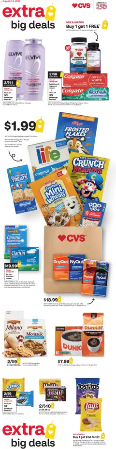 Ad Preview of CVS Pharmacy CVS Pharmacy Weekly Ad from 08/02/2026