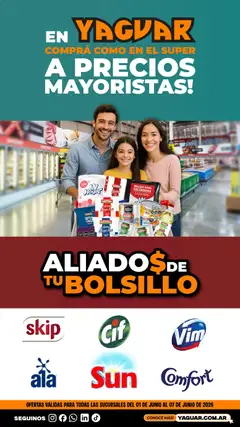 Vista previa del folleto de la tienda Yaguar válido desde el 01/06/2026 