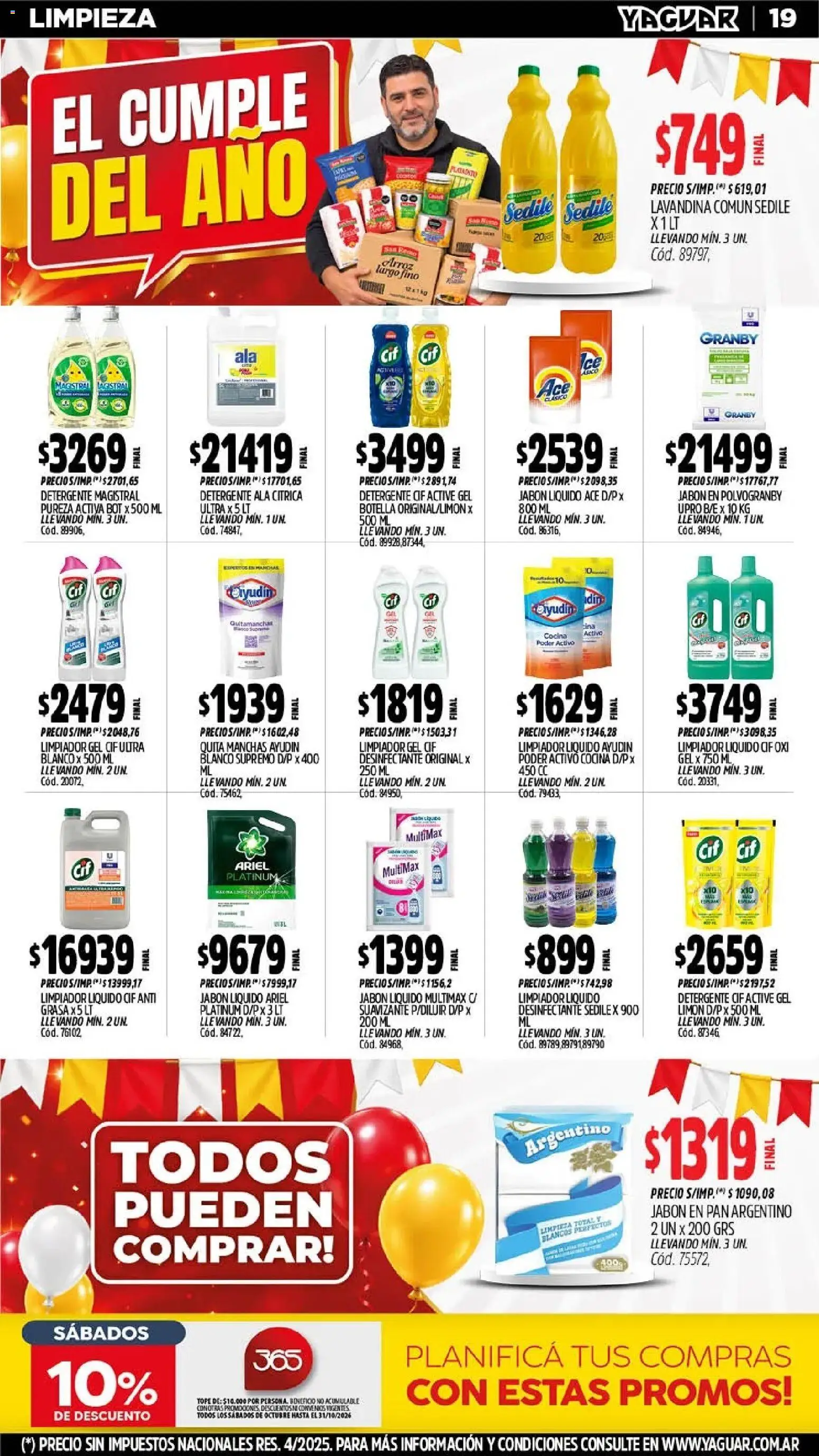 Vista previa del folleto de la tienda Yaguar válido desde el 12/10/2026 