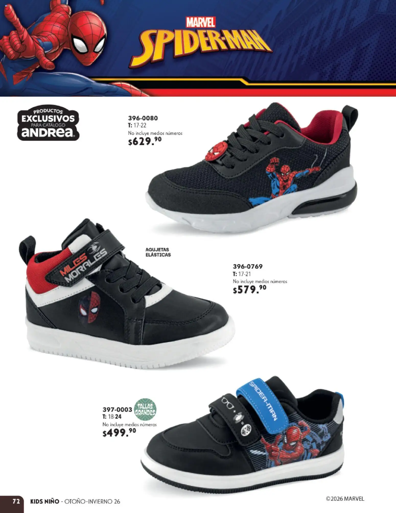 Vista previa las ofertas de la tienda Andrea - Andrea catálogo Infantil desde el 23/08/2026 
